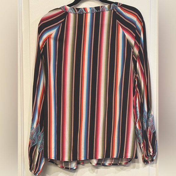 NWT! Savanna Jane Multicolor Striped Boutique Women's Top 🤩 - Picture 6 of 9